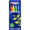 Prang Crayons, Nontoxic, Tuck Box, 4/PK, Green/Red/Yellow/Blue 4PK DIXX150